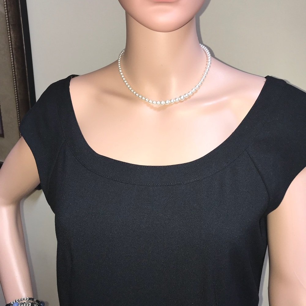 Gorgeous Black AGB Dress, Size 8, EUC